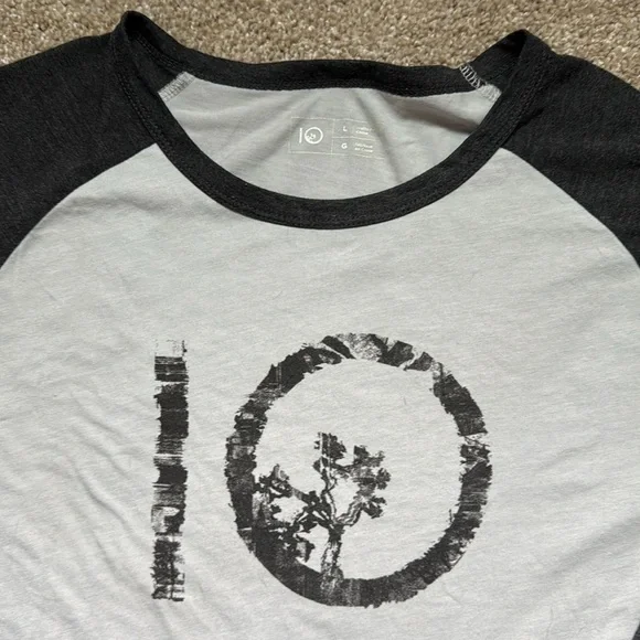 Tentree Men’s 3/4 Sleeve Tee Shirt Size Large - Picture 2 of 3